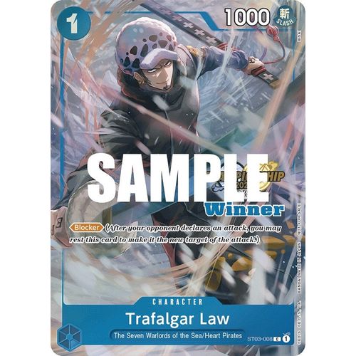 Trafalgar Law (CS 2023 Top Players Pack) [Winner] (ST03 - 008) [One Piece Promotion Cards] - PokéBox Australia