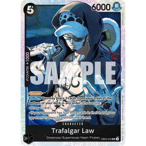 Trafalgar Law (EB02 - 045) (Extra Booster: Anime 25th Collection) - PokéBox Australia