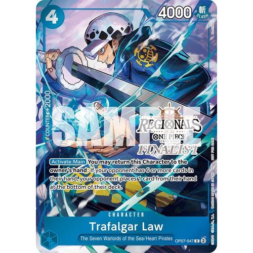 Trafalgar Law (Offline Regional Finalist Card Set 2025 Vol.2) (OP07 - 047) (One Piece Promotion Cards) - PokéBox Australia