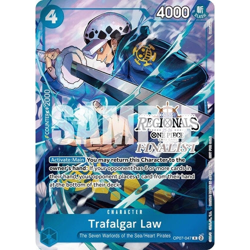Trafalgar Law (Online Regional Finalist Card Set 2025 Vol.2) (OP07 - 047) (One Piece Promotion Cards) - PokéBox Australia