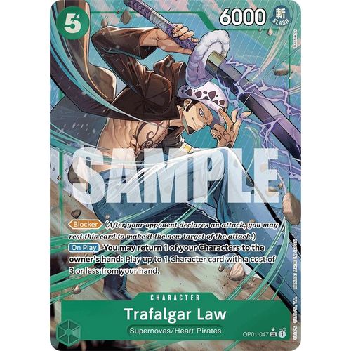 Trafalgar Law (OP01 - 047) (Alternate Art) (OP01 - 047) [Premium Booster - The Best - ] - PokéBox Australia