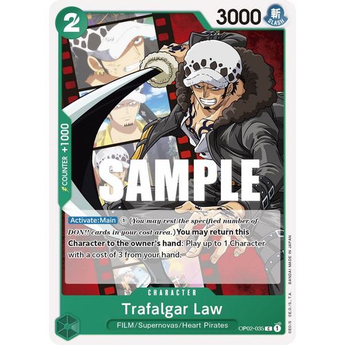 Trafalgar Law (OP02 - 035) [Paramount War] - PokéBox Australia