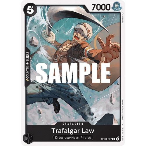 Trafalgar Law (OP04 - 087) [Kingdoms of Intrigue] - PokéBox Australia