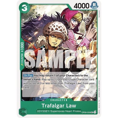 Trafalgar Law (OP09 - 030) [Emperors in the New World: 2nd Anniversary Tournament Cards] - PokéBox Australia