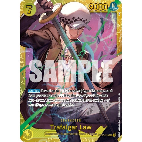 Trafalgar Law - OP10 - 119 (Reprint) (OP10 - 119) (Premium Booster - The Best - Vol. 2) - PokéBox Australia