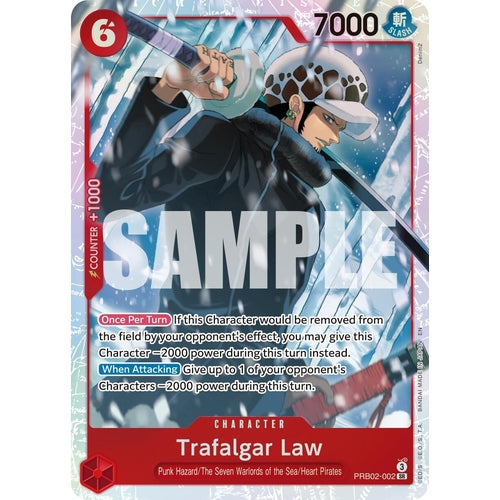 Trafalgar Law - PRB02 - 002 (PRB02 - 002) (Premium Booster - The Best - Vol. 2) - PokéBox Australia