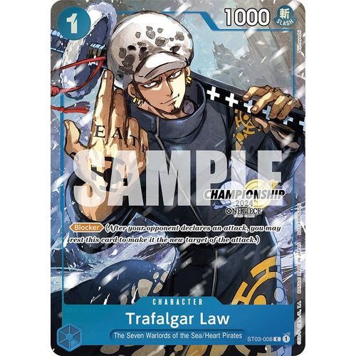 Trafalgar Law - ST03 - 008 (CS 2024 Event Pack Finalist) (ST03 - 008) [One Piece Promotion Cards] - PokéBox Australia
