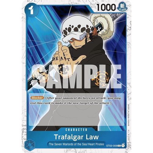 Trafalgar Law (ST03 - 008) (Jolly Roger Foil) (ST03 - 008) [Premium Booster - The Best - ] - PokéBox Australia