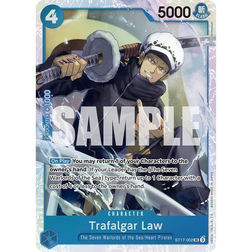 Trafalgar Law (ST17 - 002) (ST17 - 002) [Starter Deck 17: BLUE Donquixote Doflamingo] - PokéBox Australia