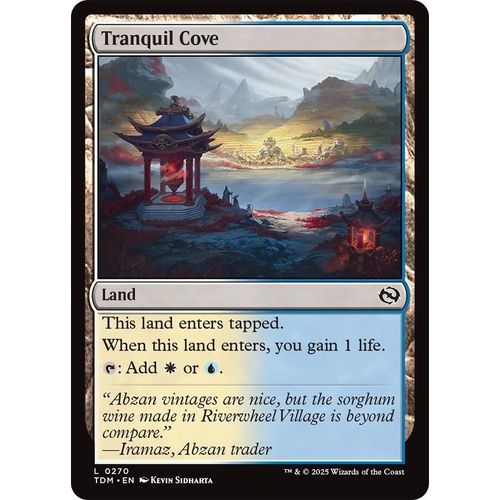 Tranquil Cove (270) (Tarkir: Dragonstorm) - PokéBox Australia