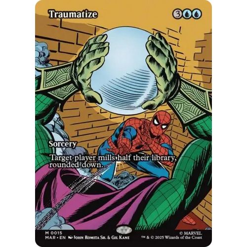 Traumatize (Borderless) (15) (Marvel Eternal - Legal) - PokéBox Australia