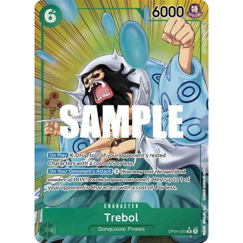 Trebol (Alternate Art) (OP04 - 030) [Kingdoms of Intrigue] - PokéBox Australia