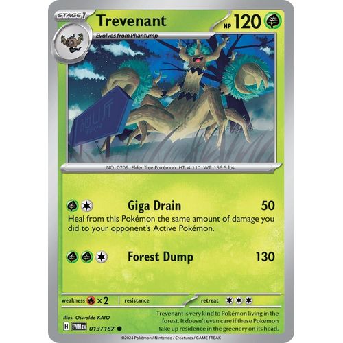 Trevenant (013/167) [SV06: Twilight Masquerade] - PokéBox Australia