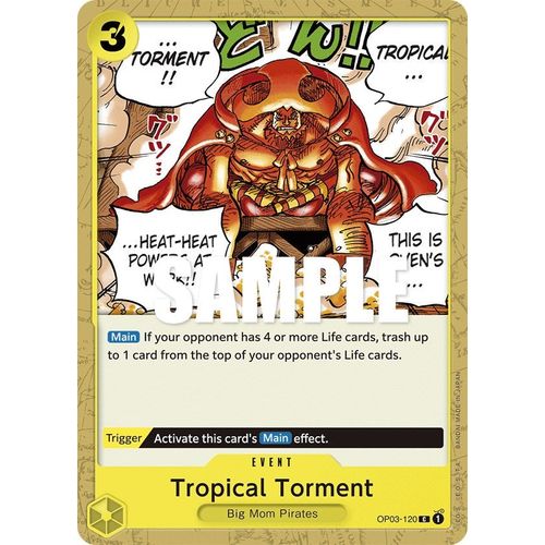 Tropical Torment (OP03 - 120) [Pillars of Strength] - PokéBox Australia