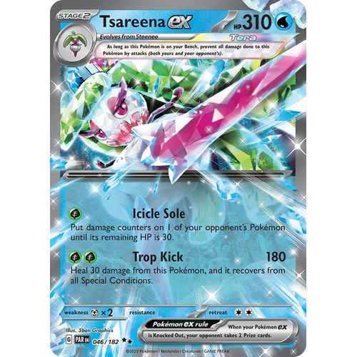 Tsareena ex (046/182) [SV04: Paradox Rift] - PokéBox Australia