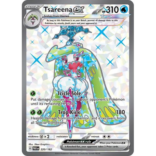 Tsareena ex (220/182) [SV04: Paradox Rift] - PokéBox Australia