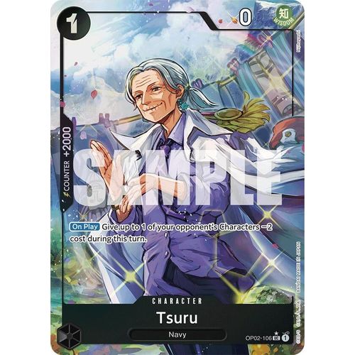 Tsuru (Full Art) (OP02 - 106) [Premium Booster - The Best - ] - PokéBox Australia