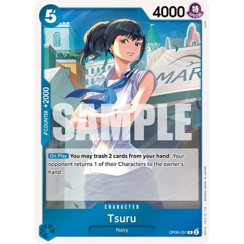 Tsuru (OP06 - 051) [Wings of the Captain] - PokéBox Australia