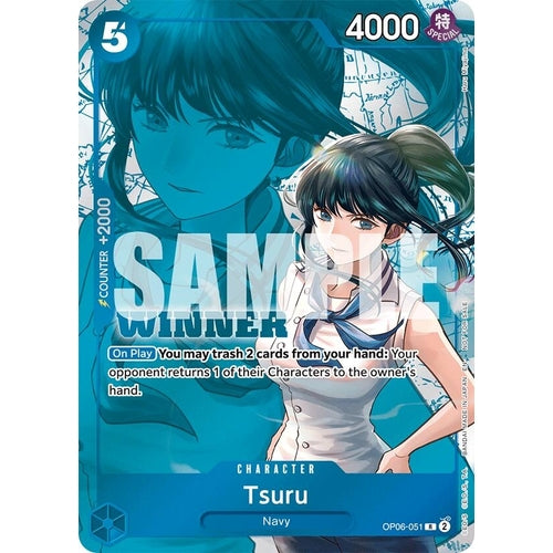 Tsuru (Winner Pack 2025 Vol. 4) (OP06 - 051) (One Piece Promotion Cards) - PokéBox Australia