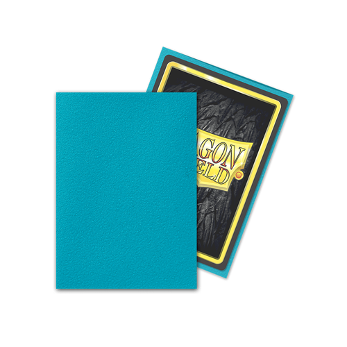 Dragon Shield - Standard Matte Turquoise Sleeves 100 pack - PokéBox Australia