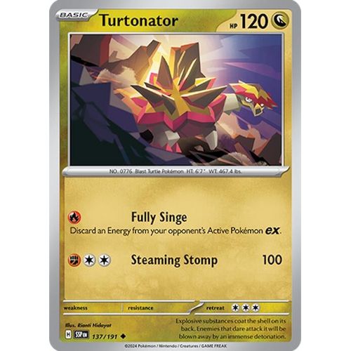 Turtonator (137/191) [SV08: Surging Sparks] - PokéBox Australia