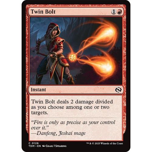 Twin Bolt (128) (Tarkir: Dragonstorm) - PokéBox Australia