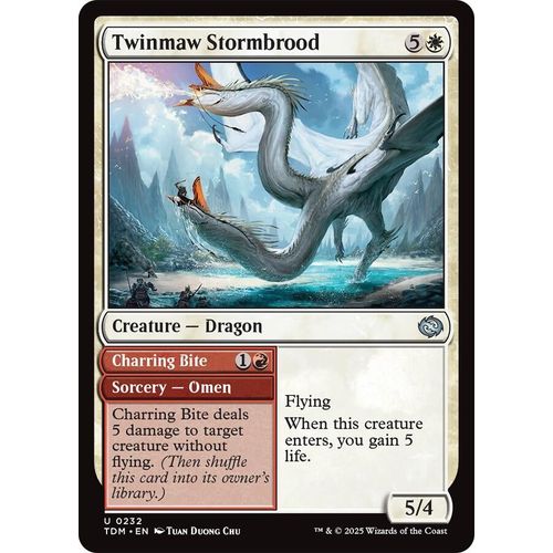 Twinmaw Stormbrood (232) (Tarkir: Dragonstorm) - PokéBox Australia