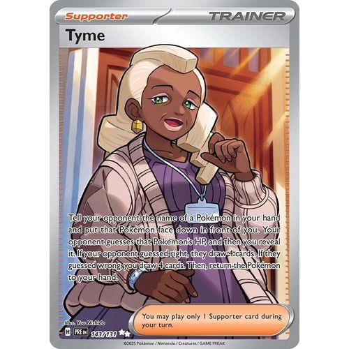 Tyme (143/131) [SV: Prismatic Evolutions] - PokéBox Australia