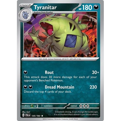 Tyranitar (135/193) [SV02: Paldea Evolved] - PokéBox Australia