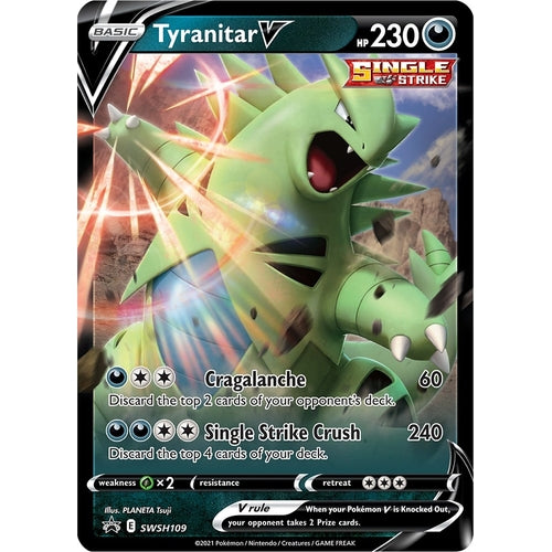 Tyranitar V - SWSH109 (SWSH109) (SWSH: Sword & Shield Promo Cards) - PokéBox Australia