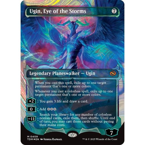 Ugin, Eye of the Storms (Showcase) (Halo Foil) (409) (Tarkir: Dragonstorm) - PokéBox Australia