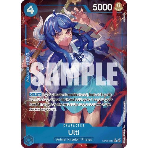 Ulti (Alternate Art) (OP05 - 043) [Premium Booster - The Best - ] - PokéBox Australia