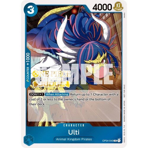Ulti (Judge Pack Vol. 3) (OP04 - 043) [One Piece Promotion Cards] - PokéBox Australia