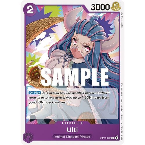 Ulti (Promotion Pack 2023) (OP01 - 093) [One Piece Promotion Cards] - PokéBox Australia