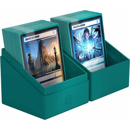 Ultimate Guard Boulder 100+ Solid Petrol Deck Box - PokéBox Australia