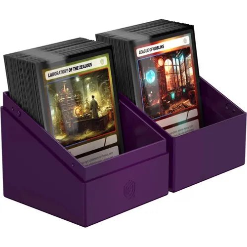 Ultimate Guard Boulder 100+ Solid Purple Deck Box - PokéBox Australia