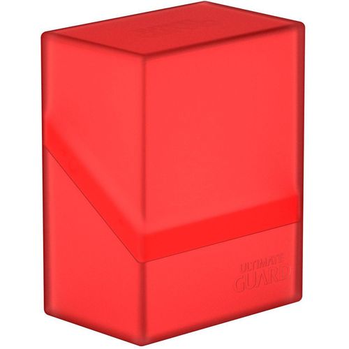 Ultimate Guard Boulder Deck Case 60+ Standard Size Ruby Deck Box - PokéBox Australia