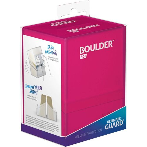 Ultimate Guard Boulder Deck Case 80+ Standard Size Rhodonite Deck Box - PokéBox Australia
