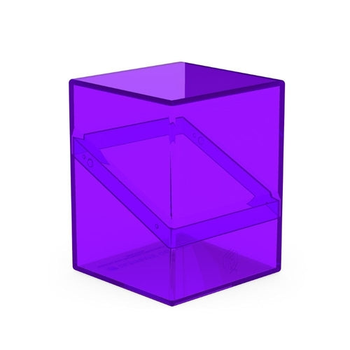 Ultimate Guard: Deck Box – Boulder 100+ – Clear: Amyethyst - PokéBox Australia