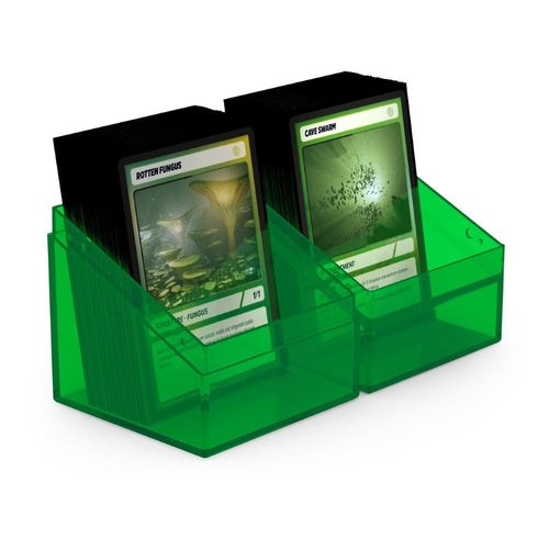 Ultimate Guard: Deck Box – Boulder 100+ – Clear: Emerald - PokéBox Australia