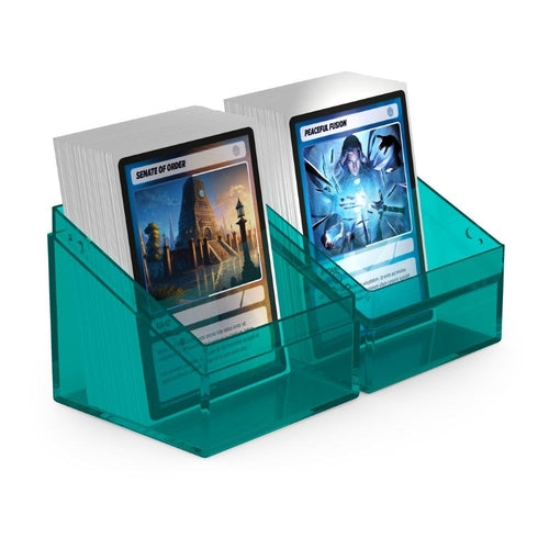 Ultimate Guard: Deck Box – Boulder 100+ – Clear: Malachite - PokéBox Australia