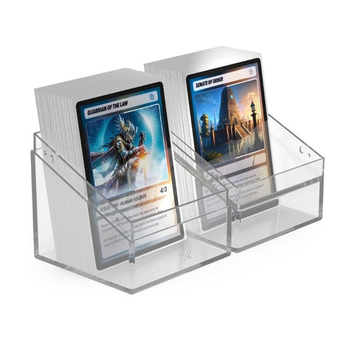 Ultimate Guard: Deck Box – Boulder 100+ – Clear: Transparent - PokéBox Australia