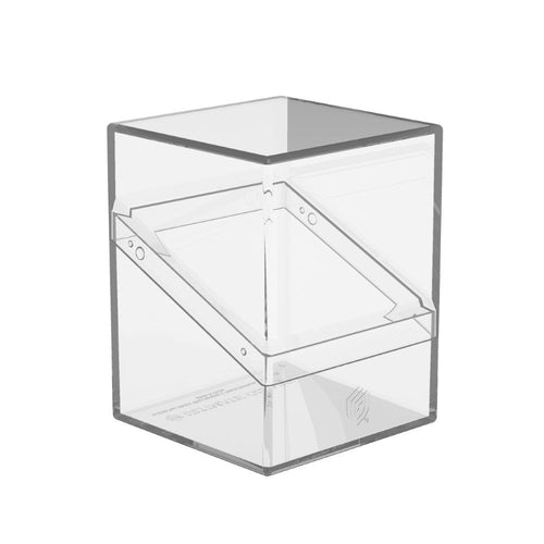 Ultimate Guard: Deck Box – Boulder 100+ – Clear: Transparent - PokéBox Australia