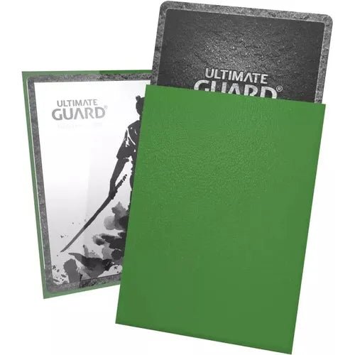 Ultimate Guard Katana Standard Size Sleeves Green (100) - PokéBox Australia