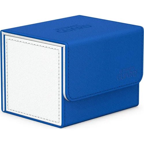 Ultimate Guard Synergy Sidewinder 100+ Blue/White Deck Box - PokéBox Australia