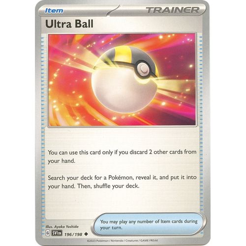 Ultra Ball (196/198) [SV01: Scarlet & Violet Base Set] - PokéBox Australia