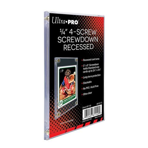 ULTRA PRO Screw Downs - 1/4 Inch Recessed - PokéBox Australia
