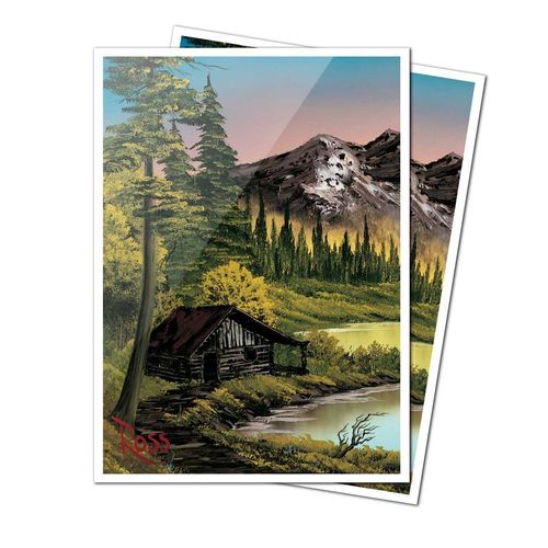 Ultra Pro: UP16509 Bob Ross Mountain Retreat 105ct APEX Deck Protector Sleeves - PokéBox Australia