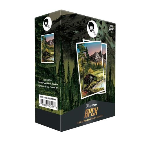 Ultra Pro: UP16509 Bob Ross Mountain Retreat 105ct APEX Deck Protector Sleeves - PokéBox Australia