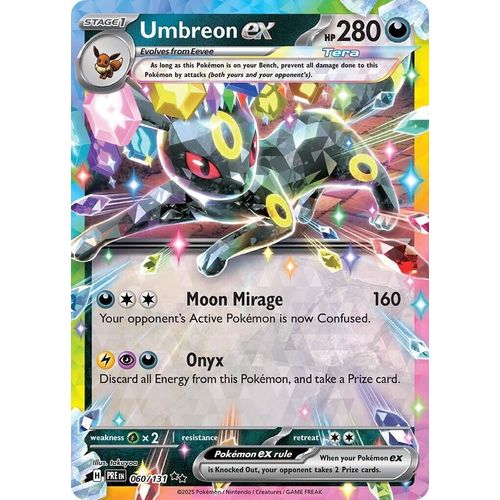 Umbreon ex (060/131) [SV: Prismatic Evolutions] - PokéBox Australia